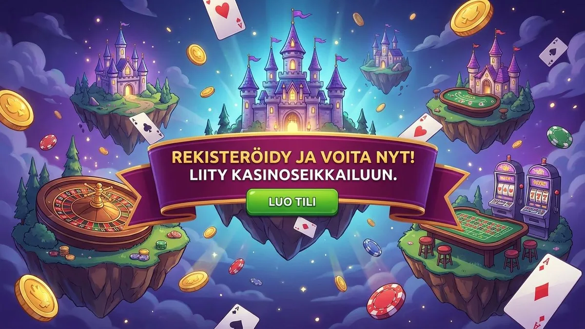 Rekisteröidy bonuksella